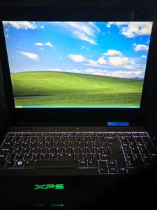 Refurbished ULTIMATE Windows XP Professional ULTRA DELL XPS Gaming Laptop  with 17.1" Large Screen Desktop Replacement NVIDEA Geforce 8800GTX Twin Graphics cards for ultra high performance windows xp gaming