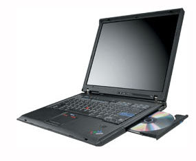 IBM Thinkpad T42! 15.1" Square Screen Windows xp gaming laptop. Perfect for Windows XP games. Comes with 1 year warranty!