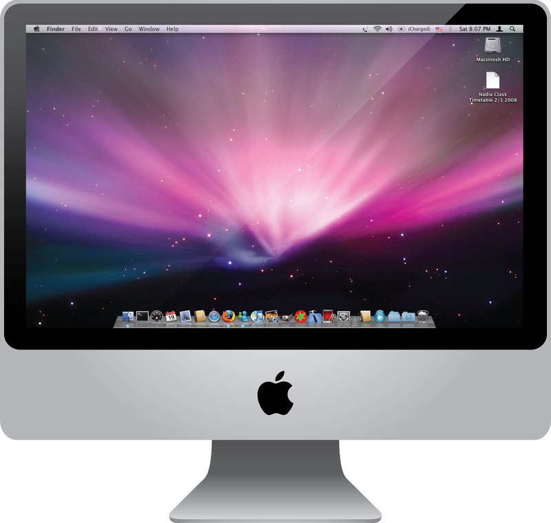 Budget Apple Mac All in One PC system with large 24