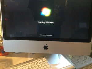 Refurbished One of a kind FULL HD APPLE IMAC 24" Square Screen All-in-One Computer DUAL BOOT Windows 7 & MAC OS X EL Capetain 640GB DUAL CORE Extreme