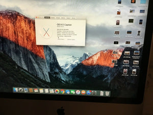 Refurbished One of a kind FULL HD APPLE IMAC 24" Square Screen All-in-One Computer DUAL BOOT Windows 7 & MAC OS X EL Capetain High performance 128GB SSD