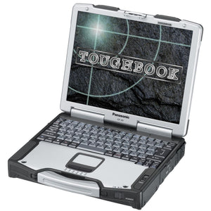 refurbished panasonic toughbook cf-29 laptop fully refurbished and ruggardised with Windows xp serial rs232 parallel printer port 