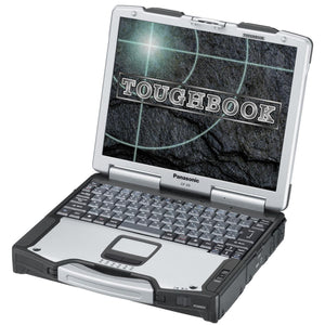 refurbished panasonic toughbook cf-29 laptop fully refurbished and ruggardised with Windows xp serial rs232 parallel printer port