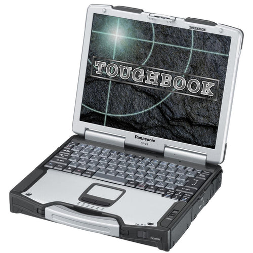 rrefurbished panasonic toughbook cf-29 laptop fully refurbished and ruggardised with Windows 7 serial rs232 parallel printer port 