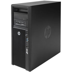 HP refurbished Graphics Workstation Z420 Intel Xeon E5 1620 3.6GHz V2.0 processor, 64GB of RAM, 1TB HDD DVD-RW SD Card Reader Windows 10 Professional 64BIT